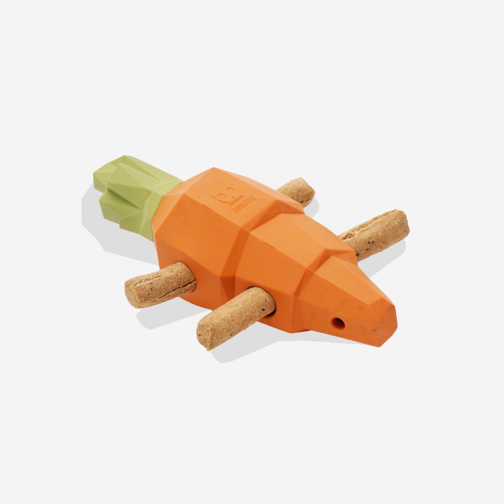 carrot | treat dispensing dog toy carrot | treat dispensing dog toy